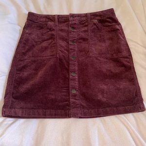 Sonoma Corduroy Pencil Skirt